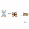 26 Letter Beads Alloy Color Dripping Handmade Diy Homemade Bracelet Jewelry Accessories