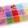 6/8/10mm Acrylic Transparent Round Beads Scattered Diy Handmade Necklace Beaded Jewelry