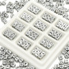 26 English Alphabet Beads, Handmade Diy Homemade Bracelets, Necklaces, Jewelry Materials