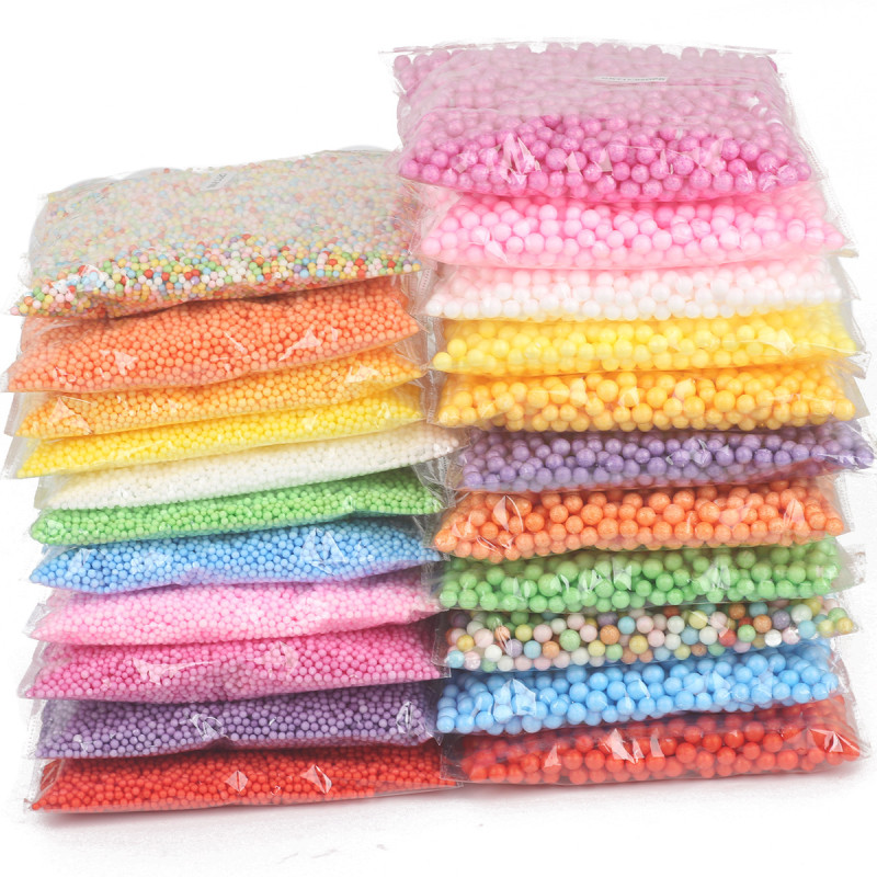 2-4mm Meteor Gift Box Filled with Particles Round Beads Loose Handmade Diy Macaron Color