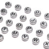26 Acrylic English Alphabet Beads, Handmade Diy Homemade Bracelets, Necklaces, Jewelry