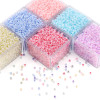 4mm Domestic Glass Cream Mabemi Beads String Loose Diy Handmade Bracelet Necklace Jewelry