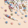 4mm High Quality Glass Pearl Round Beads Handmade Diy Bracelet Necklace Jewelry Material