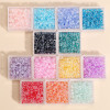 4mm Glass Unicorn Zirconium Crystal Rice Beads String Loose Diy Handmade Bracelet