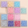 4mm Domestic Glass Cream Mabemi Beads String Loose Diy Handmade Bracelet Necklace Jewelry