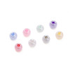 4mm Domestic Glass Cream Mabemi Beads String Loose Diy Handmade Bracelet Necklace Jewelry