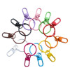 Colorful Paint Card Ring Book Metal Key Chain Jewelry Accessories Key Small Door Buckle