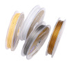 Korean 304 Stainless Steel Color-preserving Gold Wire Soft Mobile Phone Chain Beading