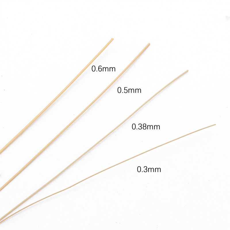 Korean 304 Stainless Steel Color-preserving Gold Wire Soft Mobile Phone Chain Beading