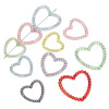 Colorful Simple Acrylic Ab Color Hollow Straight Hole Love Scattered Beads Handmade
