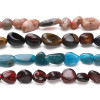 Natural Stone Irregular Straight Hole Random Beads Handmade Diy Necklace Pendant Jewelry