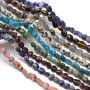 Natural Stone Irregular Straight Hole Random Beads Handmade Diy Necklace Pendant Jewelry