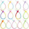 Silicone Plum Blossom Gradient Keychain Diy Clothing Bag Jewelry Lanyard Data Cable