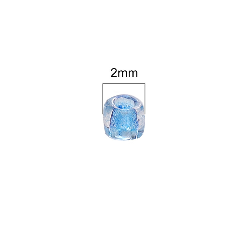 2mm Glass Rice Beads Loose Handmade Diy Material Jewelry Accessories Homemade Bracelet