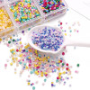 2mm Glass Rice Beads Loose Handmade Diy Material Jewelry Accessories Homemade Bracelet