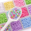 3x6mm Acrylic Solid Color Peanut Beads Beaded Necklace Semi-finished Bracelet Handmade