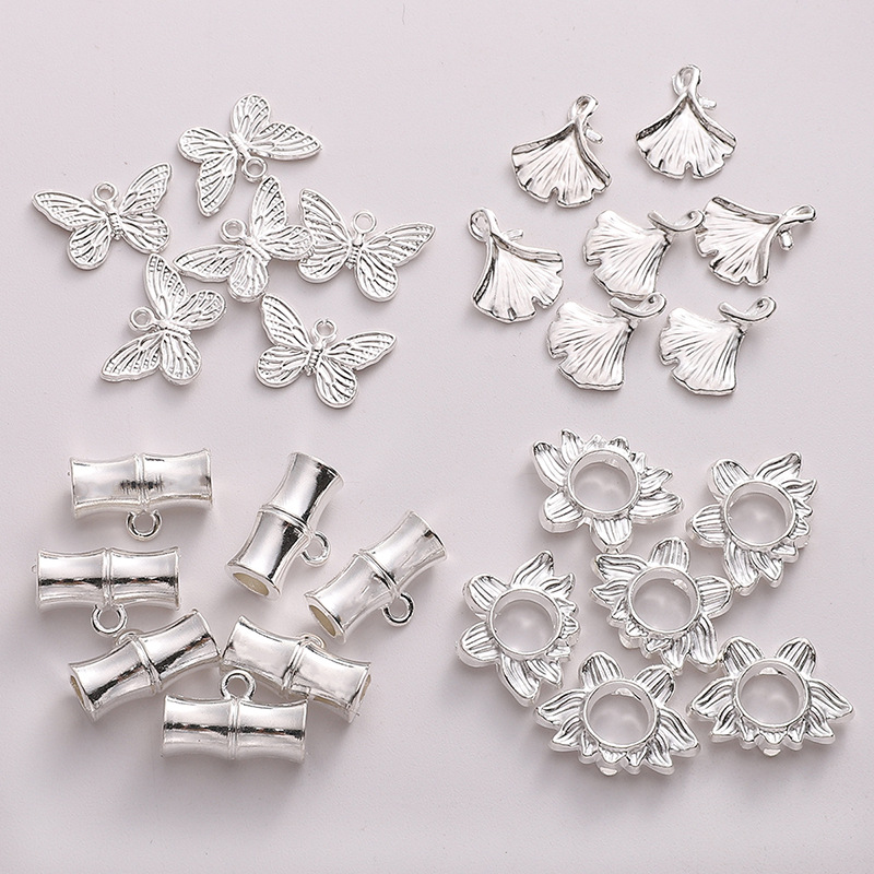 Alloy New Accessories Carved Tee Handmade Diy Beaded Bracelet Material Package