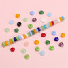 6x3mm Domestic Glass Rice Beads Wheel Diy Handmade Bracelet Necklace Mobile Phone Chain