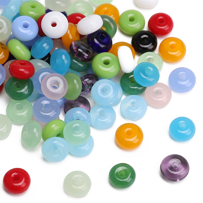 6x3mm Domestic Glass Rice Beads Wheel Diy Handmade Bracelet Necklace Mobile Phone Chain