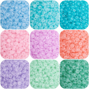 3x6mm Macaron Imitation Jade Abacus Beads Loose Flat Homemade Diy Necklace Hand Bead