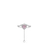 Cupid Heart Diy Necklace Fashion Romantic Angel Wings Love Niche Pendant