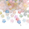 10x9mm Simple Acrylic Golden Five-pointed Star Beads Diy Handmade Bracelet Necklace