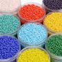 4mm Domestic High-quality Glass Rice Beads Handmade Diy Bead Making Mobile Phone Chain