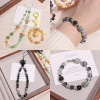 Glass Mixed Model 3-12mm Colorful Beads Loose Mobile Phone Chain Jewelry Diy Hand Bead