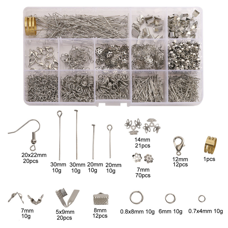 Diy Jewelry Accessories Earrings Ear Hooks Bracelet Necklace Handmade Beading Material