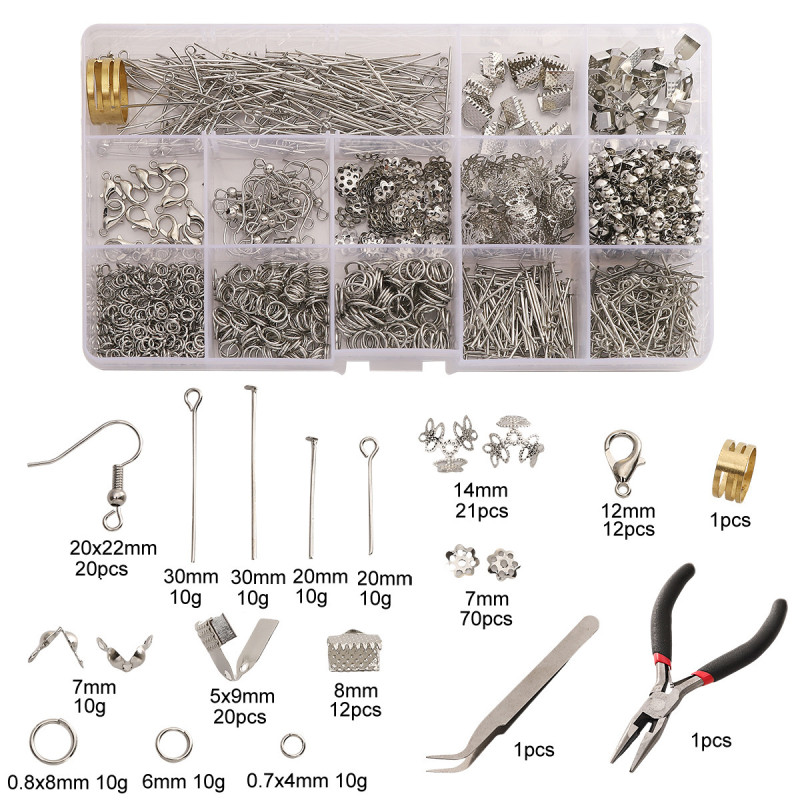 Diy Jewelry Accessories Earrings Ear Hooks Bracelet Necklace Handmade Beading Material
