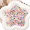 Summer Clear Faceted Fantasy Rhombus Crystal Beads Loose Corner Beaded Bracelet D Iy