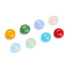 6x3mm Jelly Glass Beads Wheel Flat Diy Jewelry Accessories Necklace Mobile Phone Chain