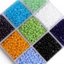 6x3mm Jelly Glass Beads Wheel Flat Diy Jewelry Accessories Necklace Mobile Phone Chain