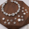 Alloy Flower Tray Spacer, Wheel Bead Partition, Handmade Diy Beading Material, Bracelet