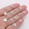 Hollow Alloy Torus Spacer Tori Combination Mobile Phone Chain Beads Beading Handmade Diy