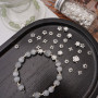 Hollow Alloy Torus Spacer Tori Combination Mobile Phone Chain Beads Beading Handmade Diy