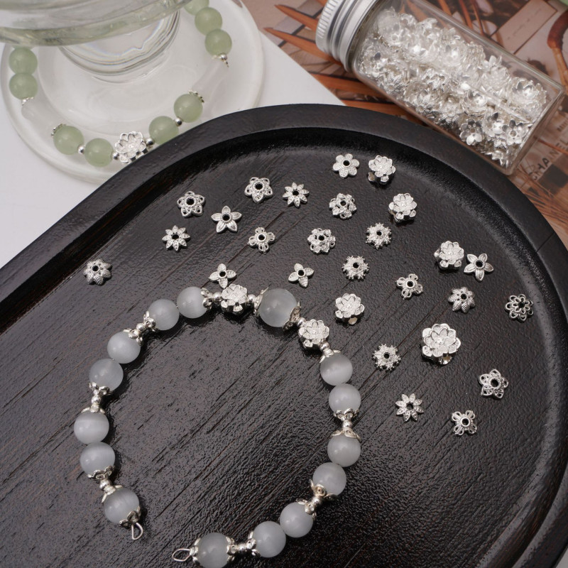 Hollow Alloy Torus Spacer Tori Combination Mobile Phone Chain Beads Beading Handmade Diy