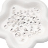 Silver Alloy Flower Holder Lotus Beaded Spacer Diy Bracelet Necklace Cap Handmade Jewelry