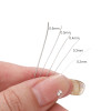 0.2-0.6mm Soft Steel Wire Single Strand Beading Not Easy to Break Handmade Diy Bracelet