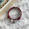 Shishi Ruyi Handmade Six-character Braided Sterling Silver Tibetan Style Adjustable
