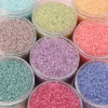 4mm Domestic Super-quality Glass Rice Beads Abacus Ice-transparent Chameleon Bracelet