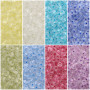 4mm Domestic Super-quality Glass Rice Beads Abacus Ice-transparent Chameleon Bracelet