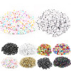 Acrylic Numbers English Letter Beads Diy Children's Jewelry Accessories Loose Square