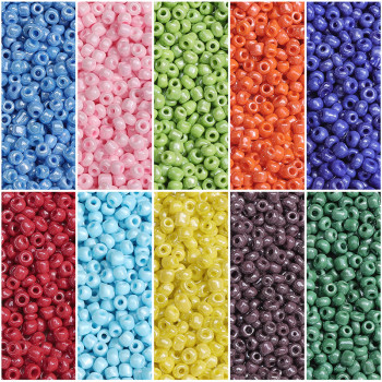3/4mm Oily Natural Glass Millet Beads Handmade Diy Accessories Hand String Loose Necklace
