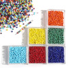 3/4mm Oily Natural Glass Millet Beads Handmade Diy Accessories Hand String Loose Necklace