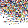 3/4mm Oily Natural Glass Millet Beads Handmade Diy Accessories Hand String Loose Necklace