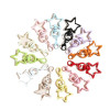 Macaron Color Five-pointed Star with Crayfish Buckle Diy Metal Jewelry Accessories