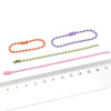 Colorful Iron Paint Chain Bead Handmade Diy Accessories Luggage Jewelry Pendant Key Tail