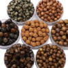 Natural Chicken Wing Thuja Wood Beads, Round National Trend Cultural Toys, Lotus Hand