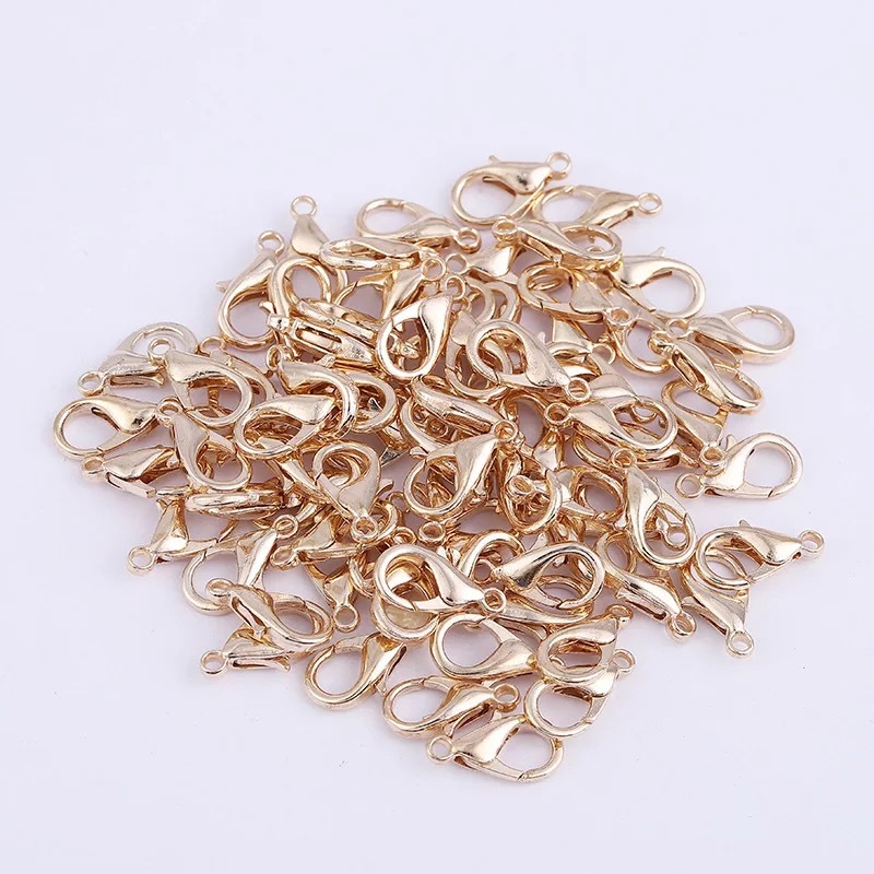 Diy Jewelry Accessories Zinc Alloy Lobster Clasp Necklace Buckle Bracelet Spring Keychain